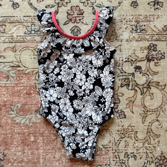 Baby Gap One Piece Floral Swimsuit - Picture 1 of 3